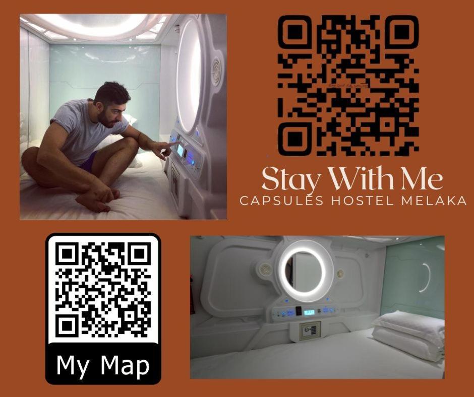 Stay With Me Capsules Hostel Malacca Εξωτερικό φωτογραφία